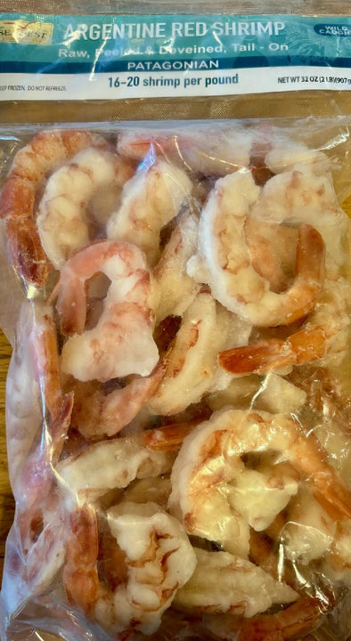 2 lb Red Argentine Shrimp