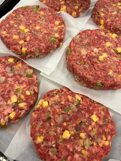 Jalapeno Bacon Cheddar Burgers