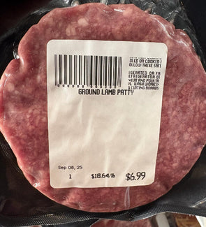 Ground Lamb Patty