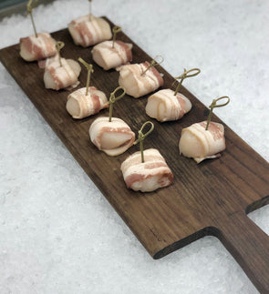 Bacon-wrapped Scallops