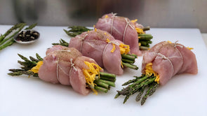 Asparagus & Cheddar Stuffed Breast